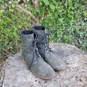 Free People Lace-up Ankle Boots Size 37/6.5